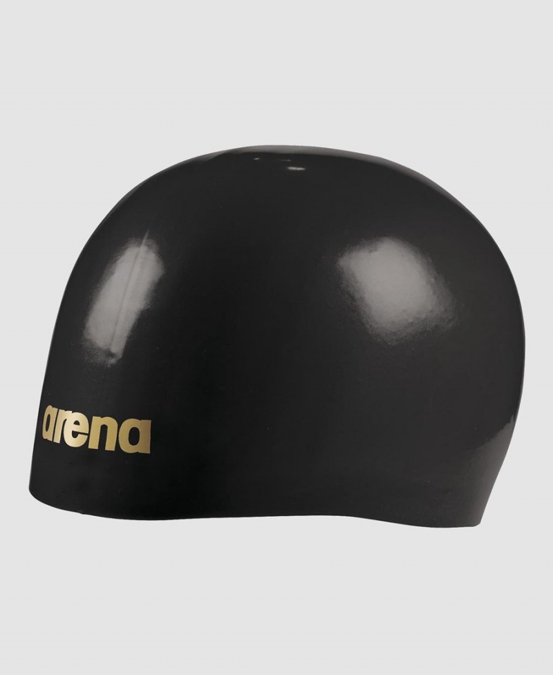 Noir Doré Bonnet de Bain Arena Moulded Pro II - LAZ-9137263