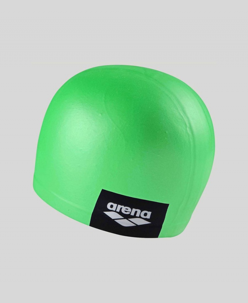 Vert Bonnet de Bain Arena Logo Moulded Silicone - JOQ-4303101