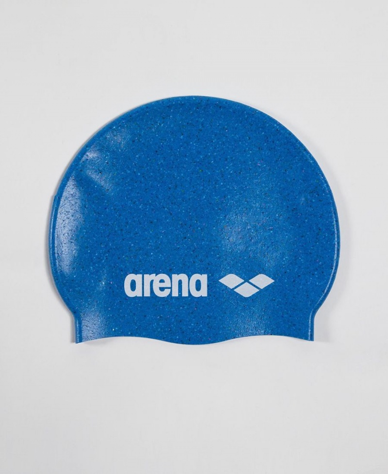 Bleu Bonnet de Bain Arena Silicone Jr - FVM-6740417