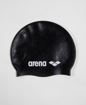 Noir Bonnet de Bain Arena Silicone - JLB-0679345