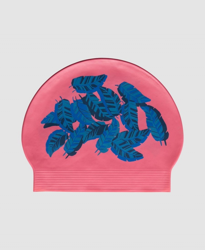 Rose Bleu Bonnet de Bain Arena Soft Latex Print - BKC-8405399