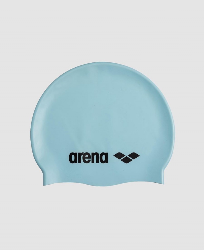 Bleu Noir Bonnet de Bain Arena Classiche Silicone - OPU-8346510