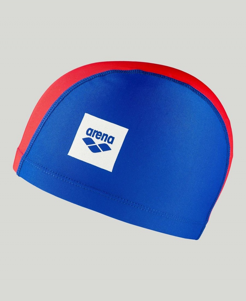 Bleu Rouge Bonnet de Bain Arena Unix II Junior - KBR-5956366