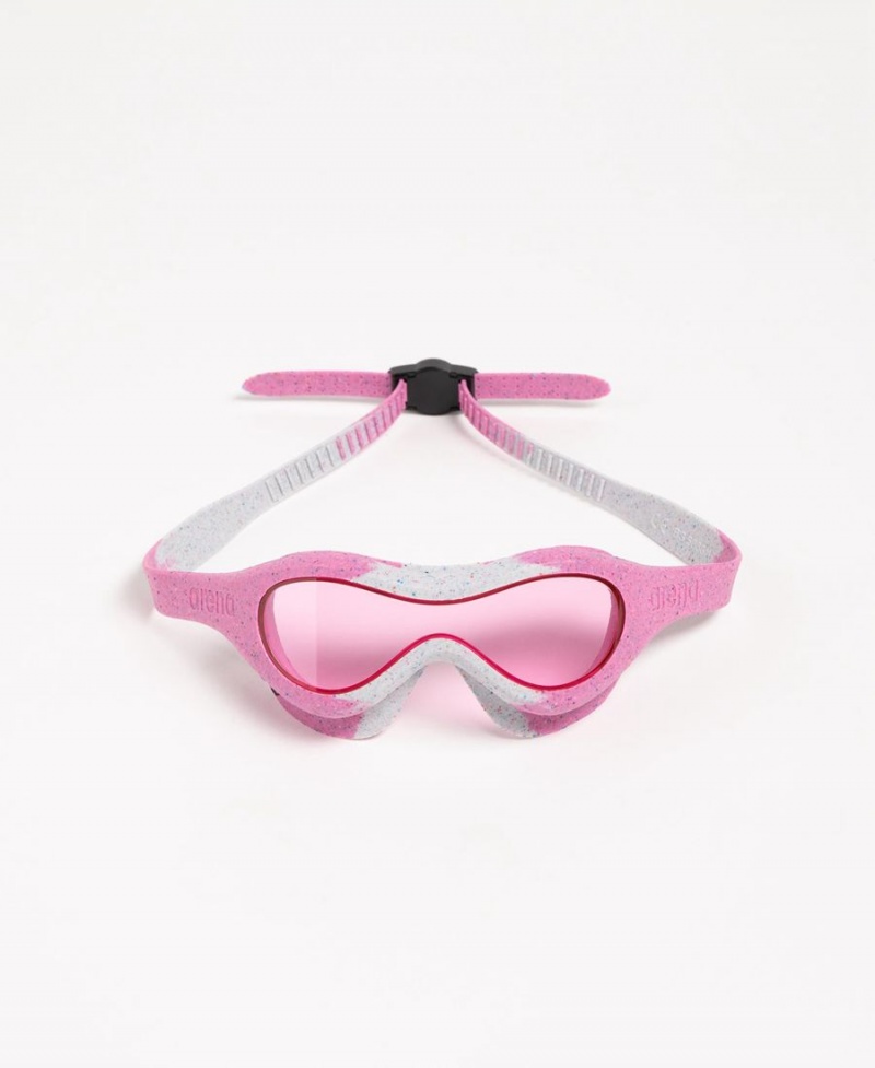 Rose Grise Lunette Natation Arena Spider Kids Mask - FOG-3758775