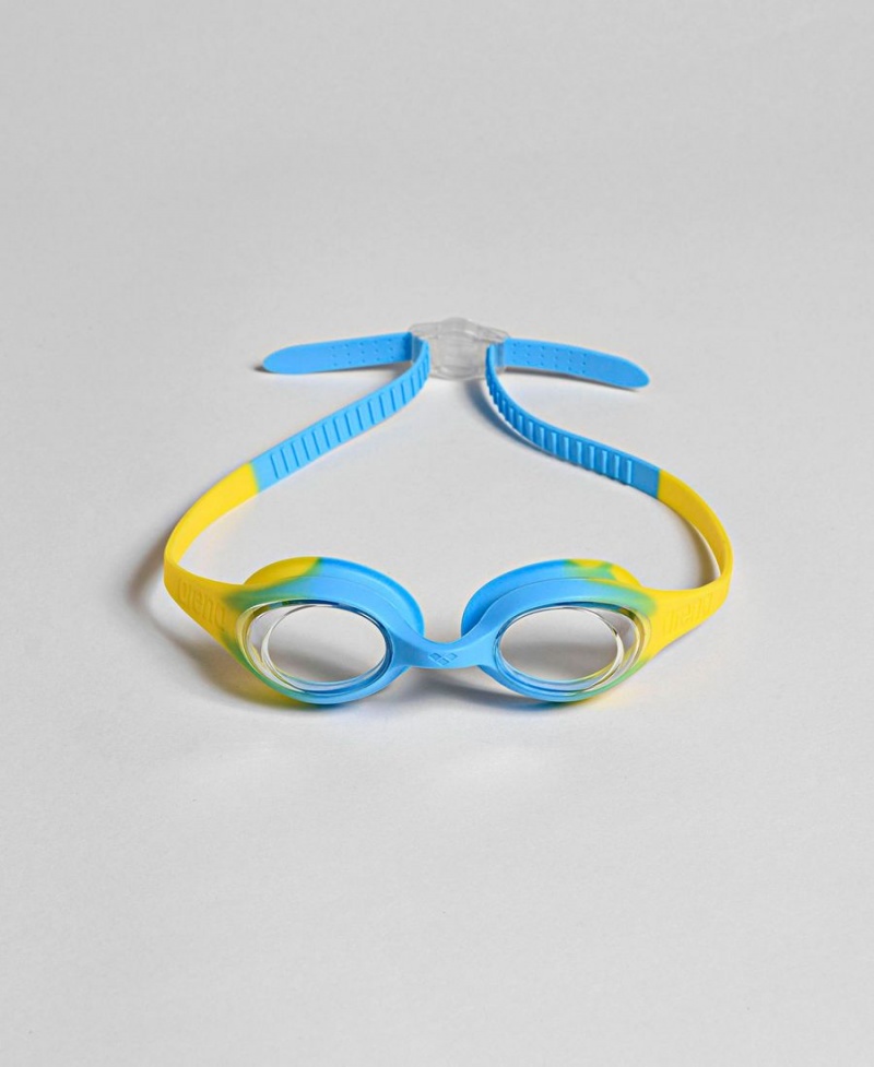 Jaune Bleu Lunette Natation Arena Spider Kids - QVZ-7094170