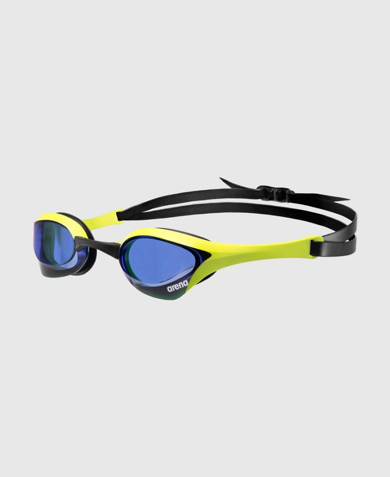 Bleu Vert Noir Lunette Natation Arena Cobra Ultra Swipe - THQ-6382053