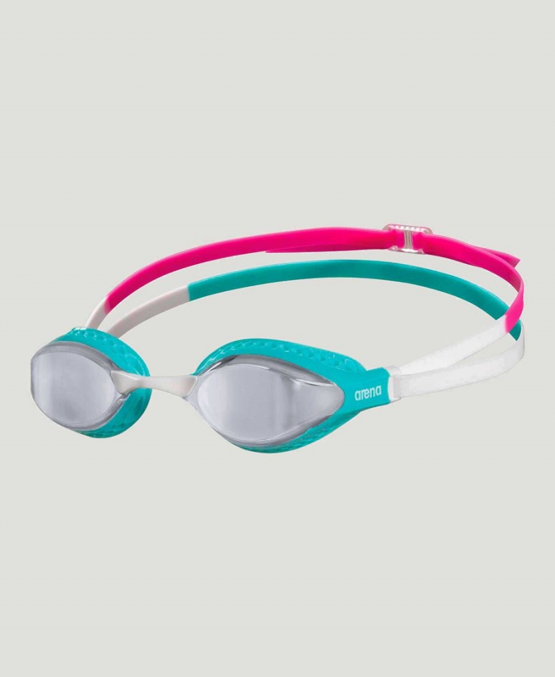 Argent Turquoise Multicolore Lunette Natation Arena Air Speed Mirror - XXW-5995871