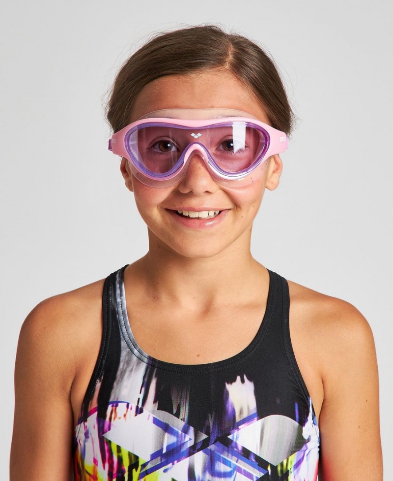 Rose Violette Lunette Natation Arena The One Mask Jr - ISV-9345962