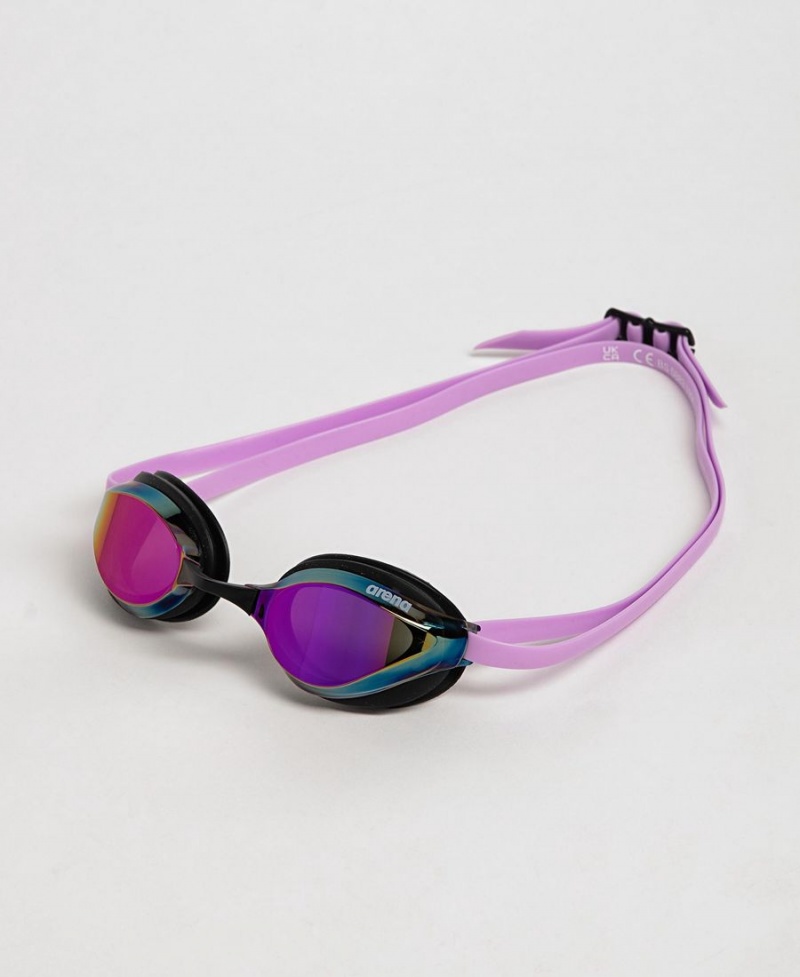 Violette Noir Violette Lunette Natation Arena Python Mirror - QPX-1548689