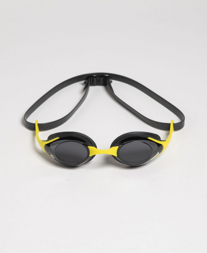 Noir Jaune Lunette Natation Arena Cobra Swipe - LDX-9919709