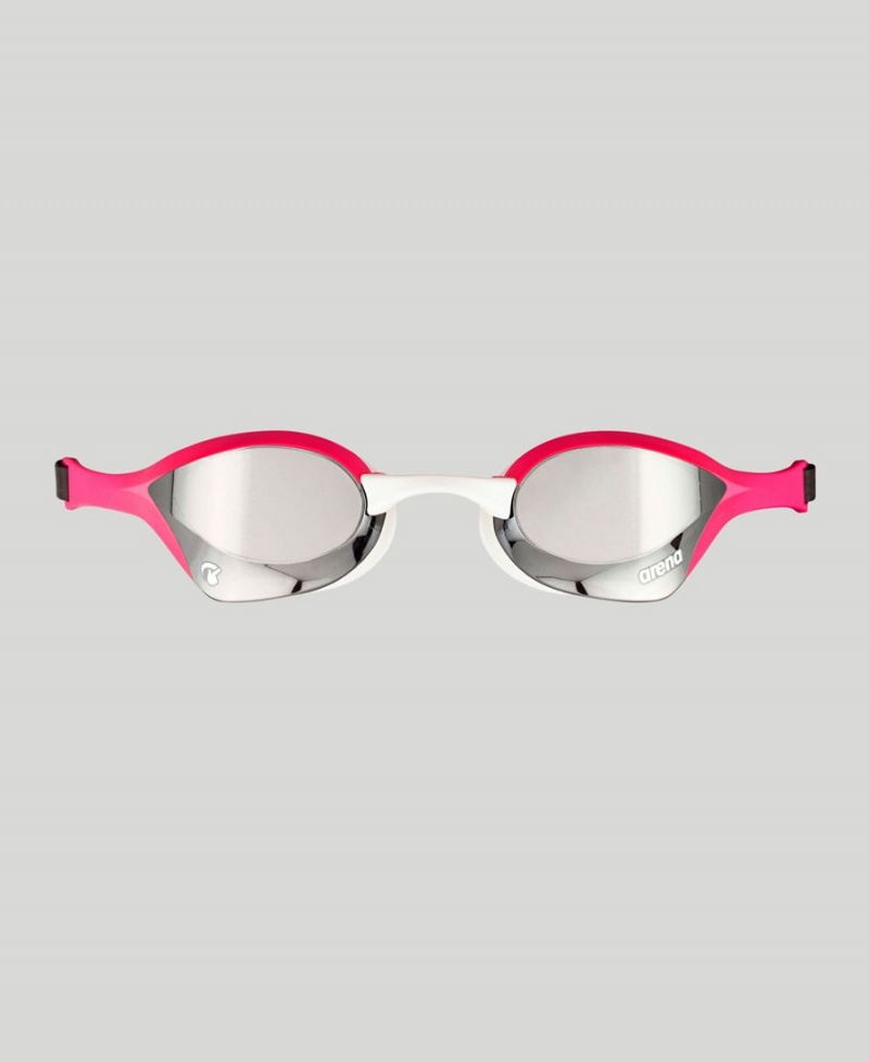 Argent Rose Lunette Natation Arena Cobra Ultra Swipe Mirror - INF-1274033