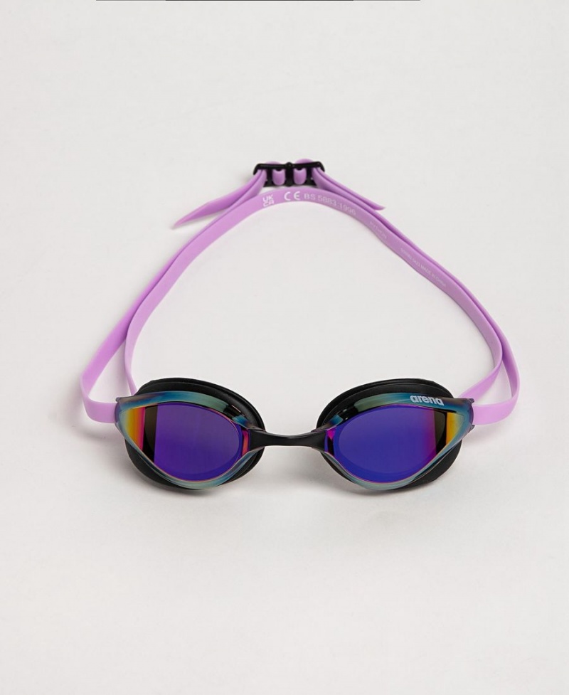 Violette Noir Violette Lunette Natation Arena Python Mirror - QPX-1548689