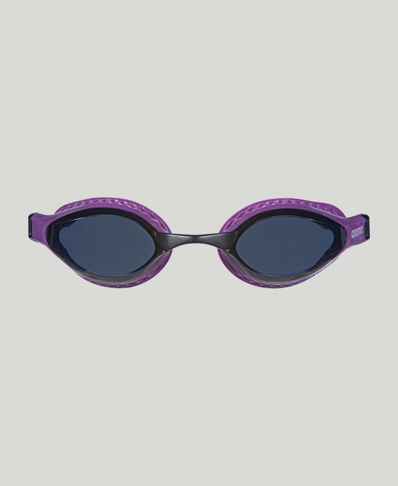 Grise Violette Lunette Natation Arena Air-Speed - PNG-9240993