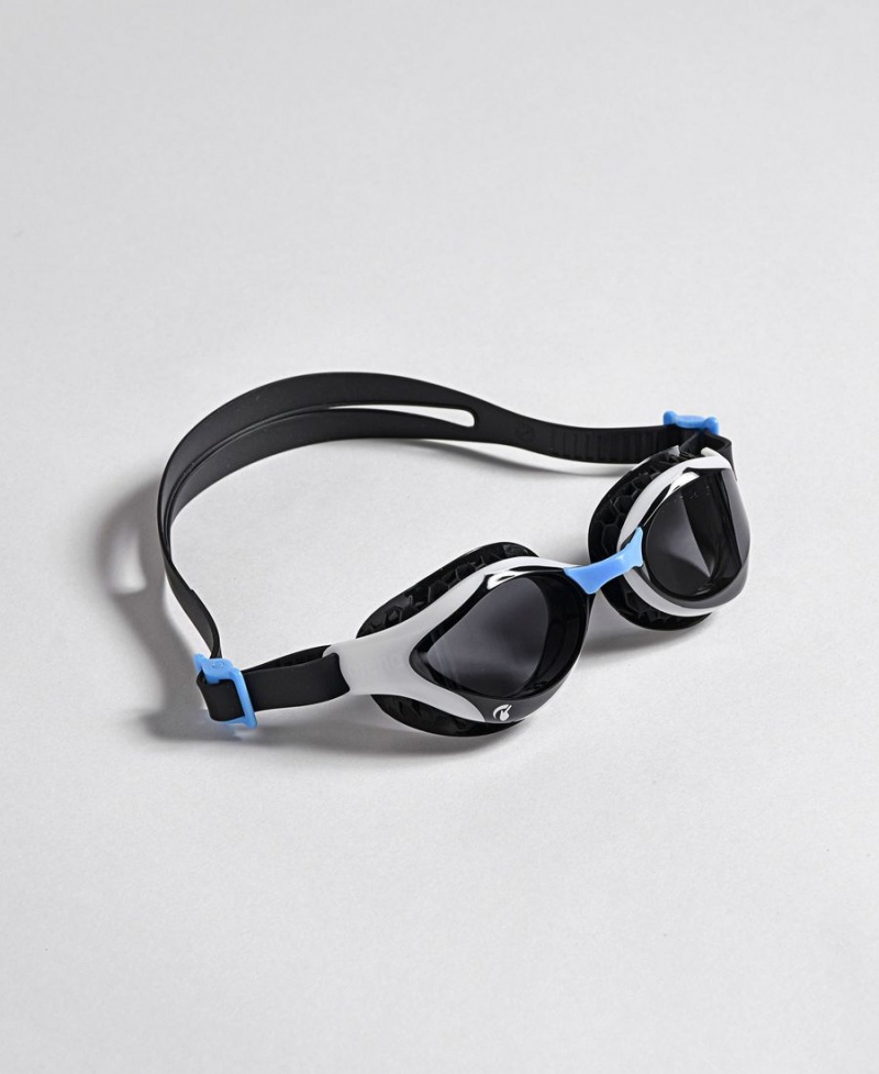 Blanche Noir Bleu Lunette Natation Arena Air-Bold Swipe - MSD-7036632