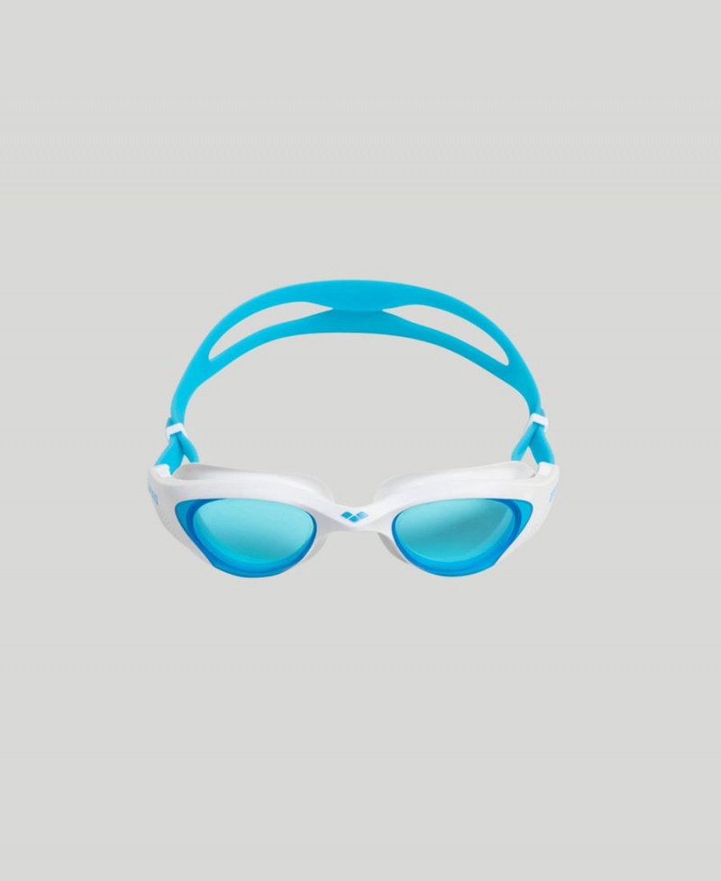 Bleu Blanche Lunette Natation Arena The One - LUF-2686995