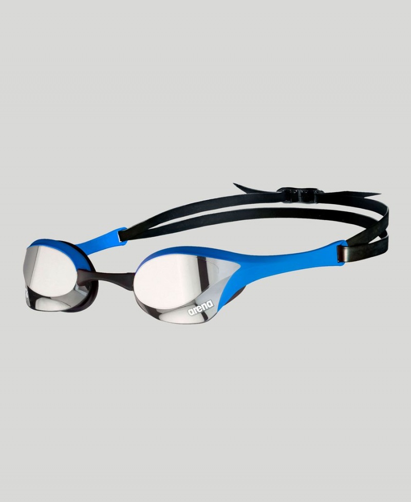 Argent Bleu Lunette Natation Arena Cobra Ultra Swipe Mirror - OFE-2545936