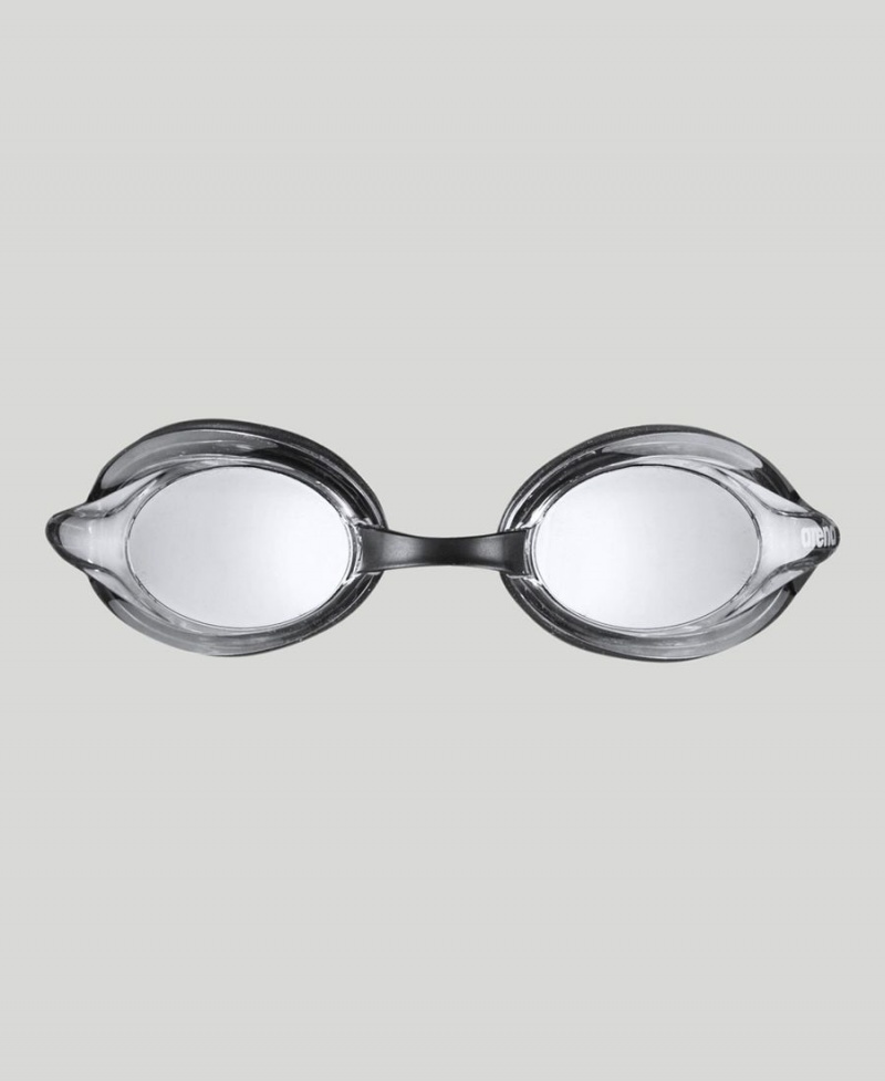 Argent Noir Lunette Natation Arena Versus Mirror - IHS-4548974