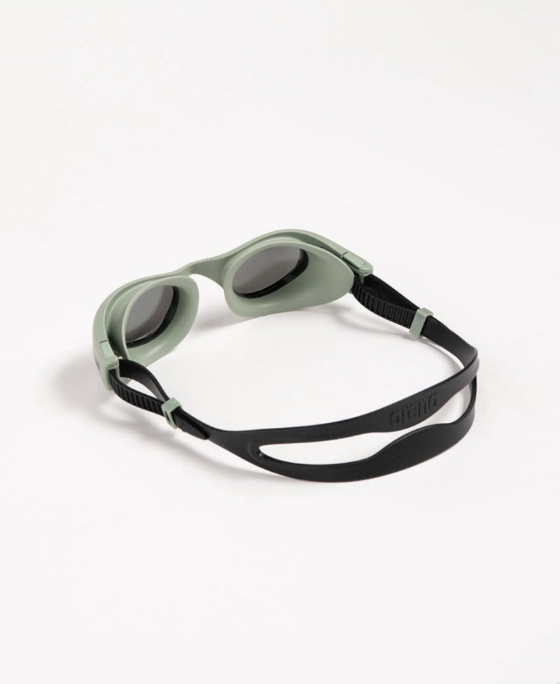 Argent Vert Noir Lunette Natation Arena The One Mirror - BFL-3718789