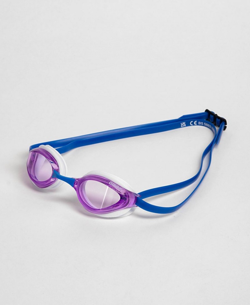 Violette Blanche Bleu Lunette Natation Arena Python - DBJ-1734970