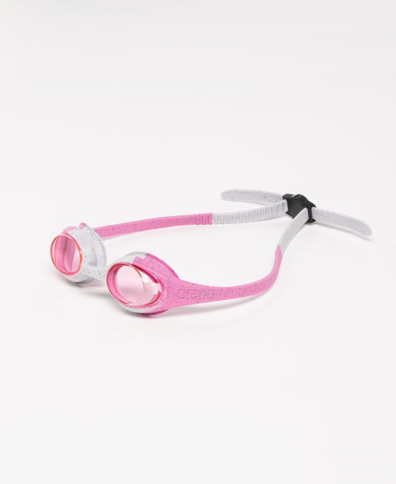 Rose Grise Lunette Natation Arena Spider Kids - YUY-2138668