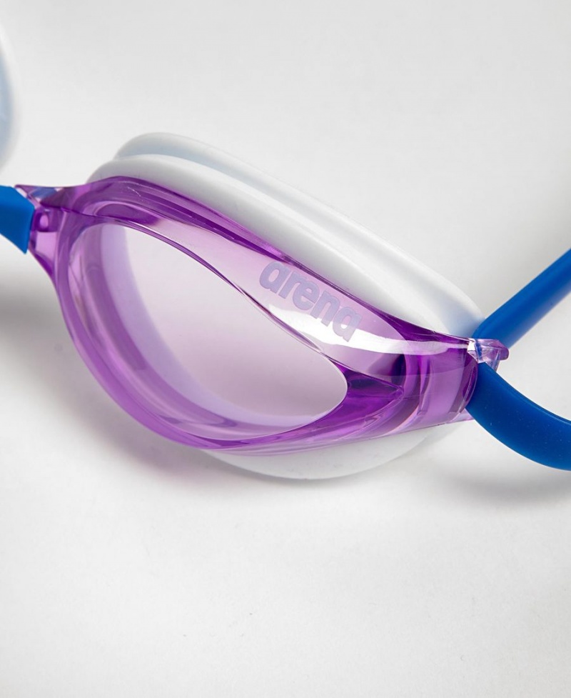 Violette Blanche Bleu Lunette Natation Arena Python - DBJ-1734970