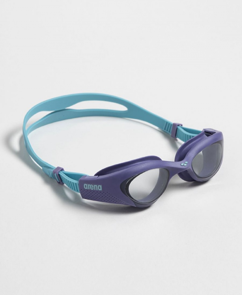 Grise Violette Turquoise Lunette Natation Arena The One Women - EVA-7359237