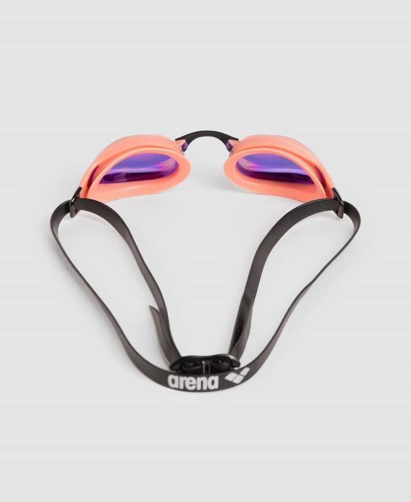 Violette Rouge Lunette Natation Arena Cobra Core Swipe Mirror - XDP-5960855