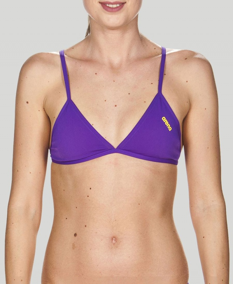 Violette Haut de Bikini Arena Triangle Feel - FED-5208720