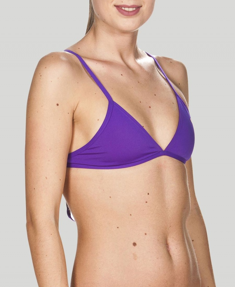 Violette Haut de Bikini Arena Triangle Feel - FED-5208720