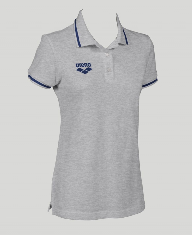 Grise Polo Arena Team Line Corta Sleeve - NDI-1956889