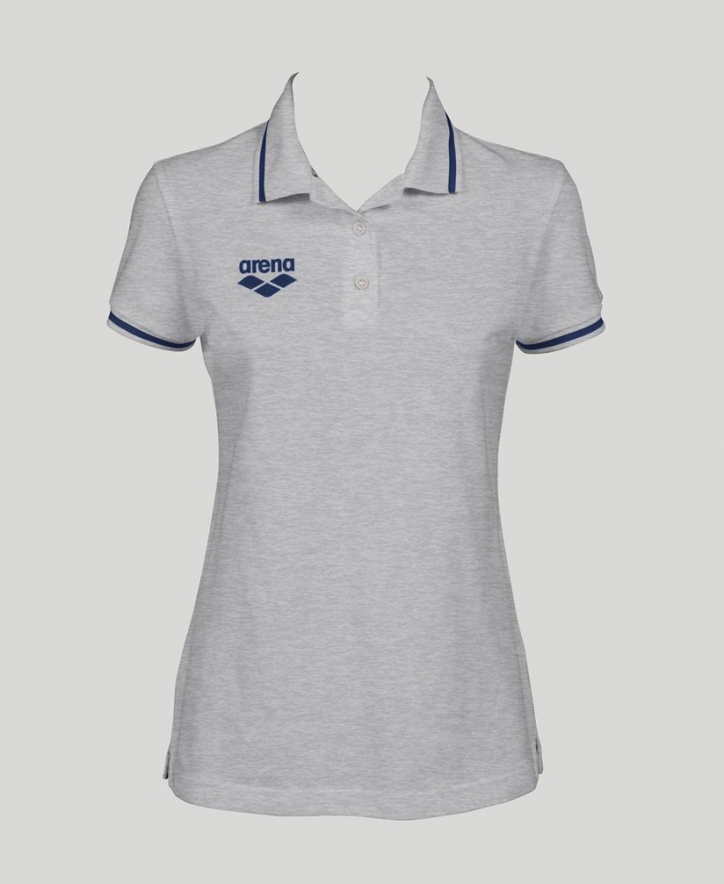 Grise Polo Arena Team Line Corta Sleeve - NDI-1956889