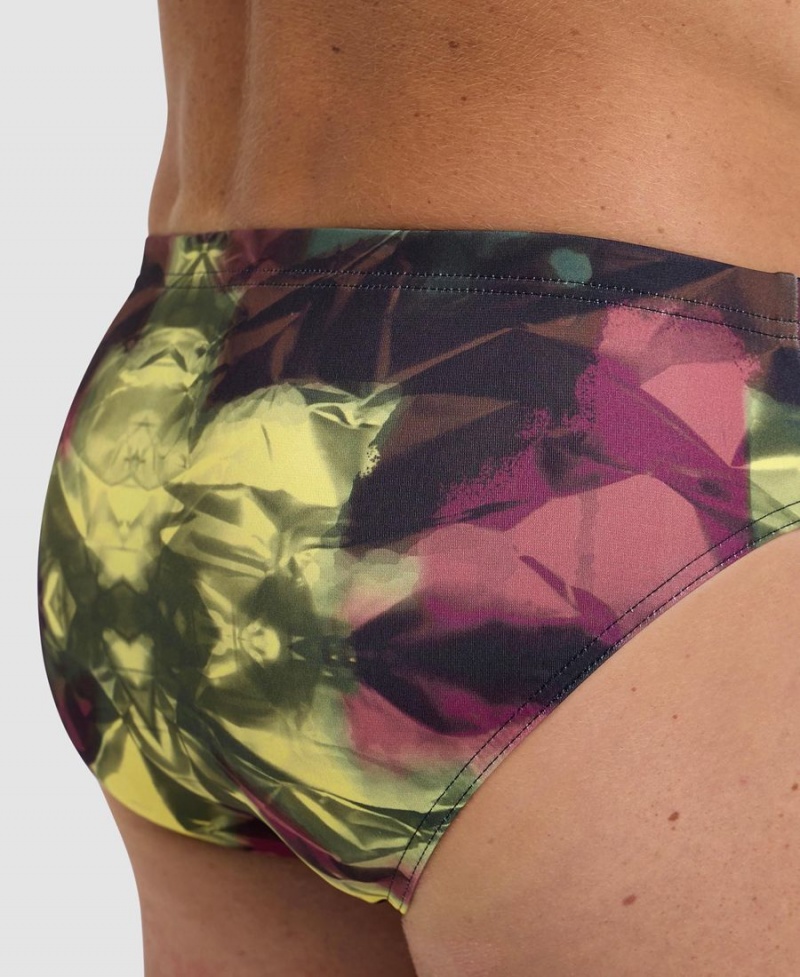 Rouge Multicolore Slip de Bain Arena Hero Camo - NOE-4738082