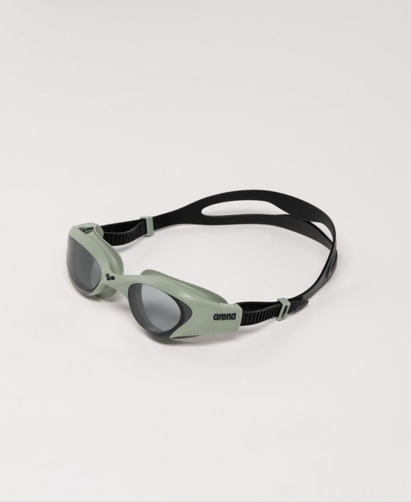 Grise Vert Noir Lunette Natation Arena The One - XQA-4214875