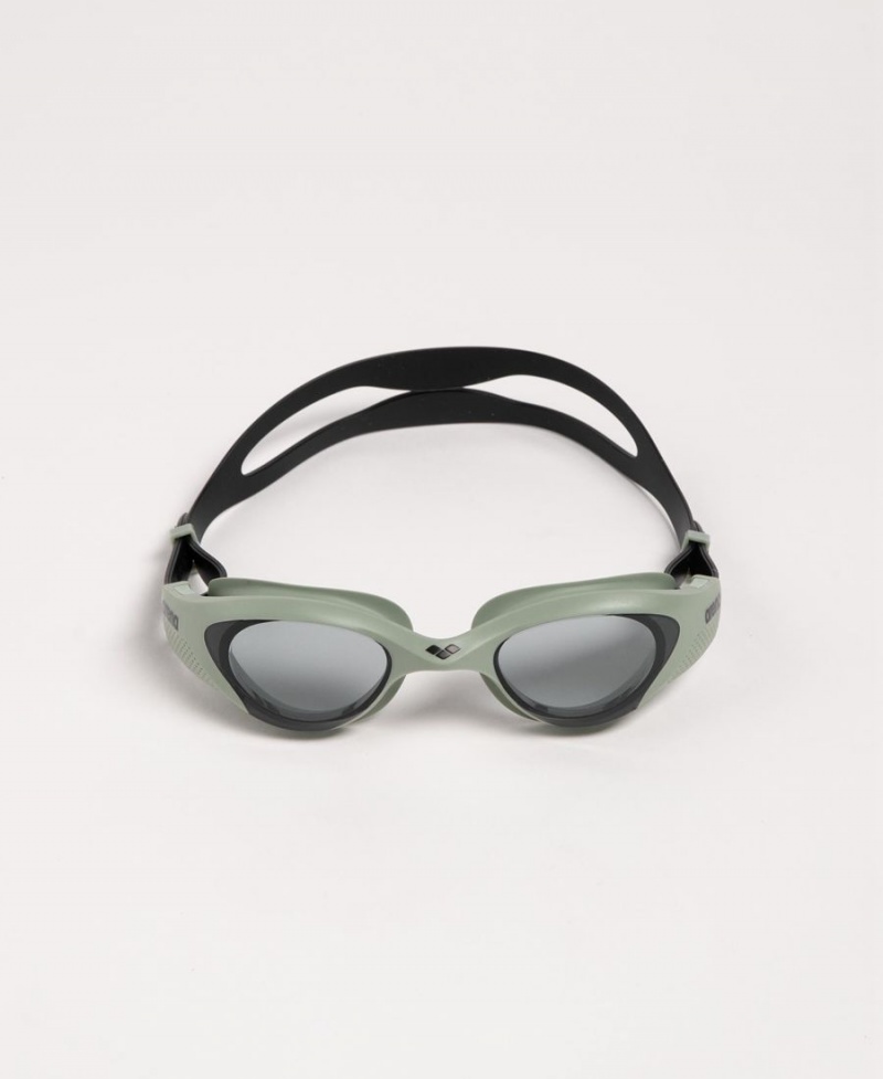 Grise Vert Noir Lunette Natation Arena The One - XQA-4214875